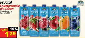 Wurstico Fructal Fruchtgetränke div. Sorten Angebot