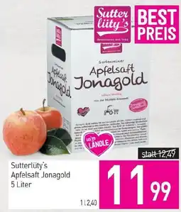 Sutterlüty Sutterlüty's Apfelsaft Jonagold Angebot