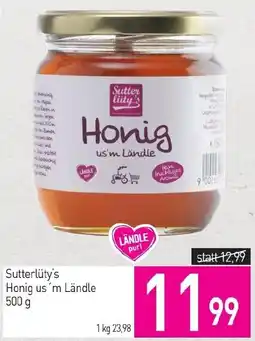 Sutterlüty Sutterlüty's Honig us 'm Ländle Angebot