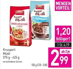 Sutterlüty Knusperli Müsli Angebot