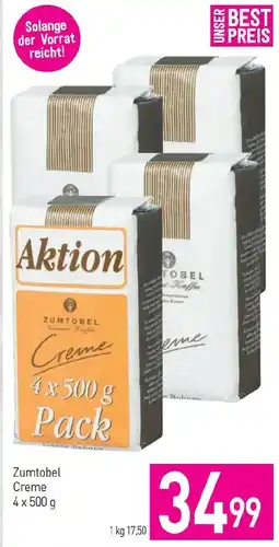 Sutterlüty Zumtobel Creme Angebot