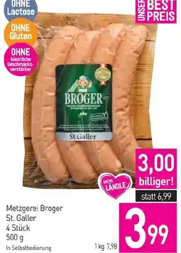 Sutterlüty Metzgerei Broger St. Galler Angebot