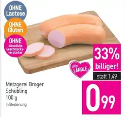 Sutterlüty Metzgerei Broger Schübling Angebot