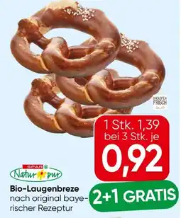 Spar Spar Natur pur Bio-Laugenbreze Angebot