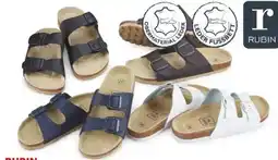 Interspar Rubin Damen Leder-Fußbettpantoffel Angebot