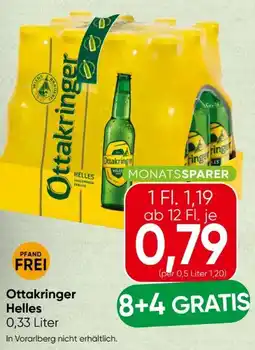 Spar Ottakringer Helles Angebot