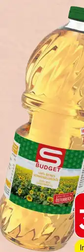 Spar S Budget Sonnenblumenöl Angebot
