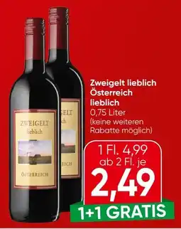 Spar Zweigelt Lieblich Angebot