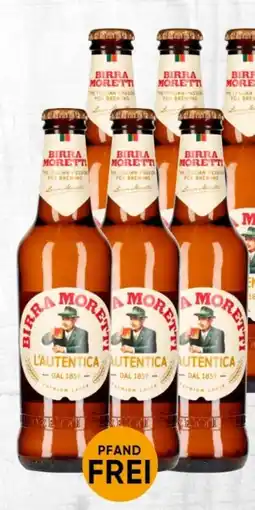 Spar Birra Moretti Bier Angebot