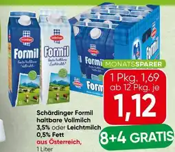 Spar Schärdinger Formil H-Vollmilch Angebot