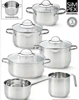 Interspar Simpex Professional Edelstahl-Töpfe Angebot