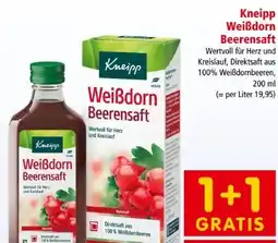Interspar Kneipp Weißdorn Beerensaft Angebot