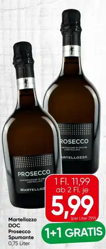 Spar Martellozzo Prosecco Spumante Angebot