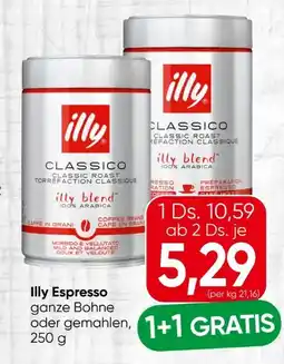 Spar Illy Caffè Espresso Angebot
