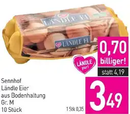 Sutterlüty Sennhof Ländle Eier aus Bodenhaltung Gr. M Angebot