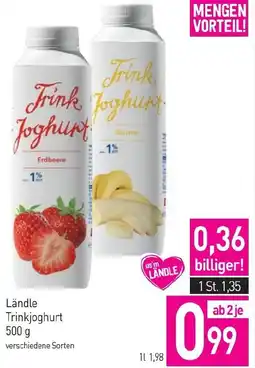 Sutterlüty Ländle Trinkjoghurt Angebot