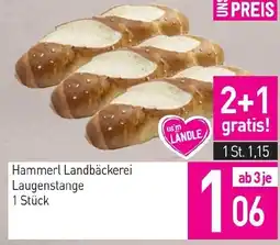 Sutterlüty Hammerl Landbäckerei Laugenstange Angebot