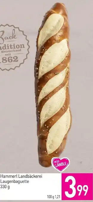 Sutterlüty Hammerl Landbäckerei Laugenbaguette Angebot
