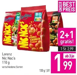 Sutterlüty Lorenz Nic Nac's Angebot