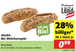 Nah&Frisch Haubis Bio Mehrkornspitz Angebot