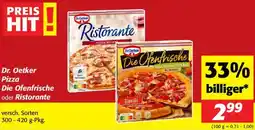 Nah&Frisch Dr. Oetker Pizza Die Ofenfrische Angebot