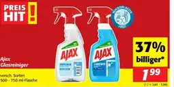 Nah&Frisch Ajax glasreiniger Angebot