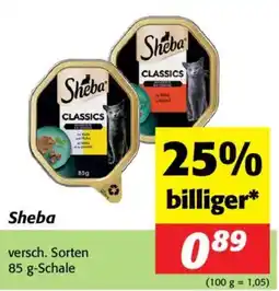 Nah&Frisch Sheba Angebot