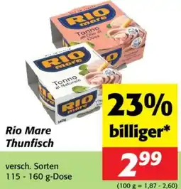 Nah&Frisch Rio Mare Thunfisch Angebot