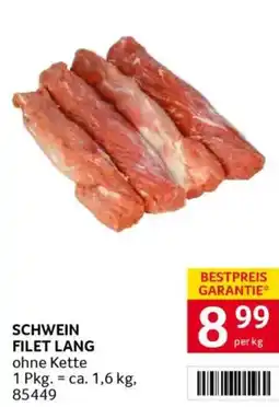 Transgourmet Schwein filet lang Angebot