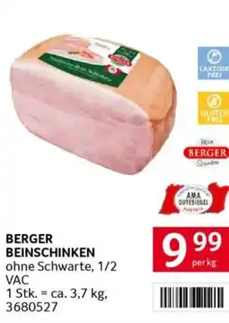 Transgourmet Berger beinschinken Angebot