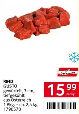 Transgourmet Rind gusto Angebot