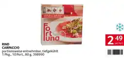 Transgourmet Rind carpaccio Angebot