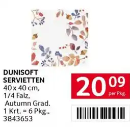 Transgourmet Dunisoft servietten Angebot