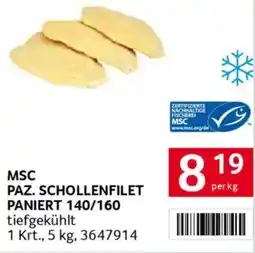 Transgourmet Msc paz. schollenfilet paniert Angebot
