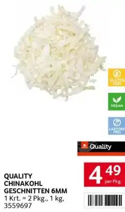 Transgourmet Quality chinakohl geschnitten Angebot