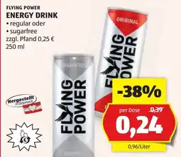 Hofer Flying power energy drink Angebot