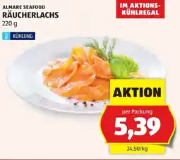 Hofer Almare seafood räucherlachs Angebot