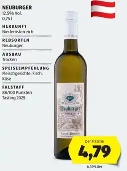 Hofer Lenz Moser Neuburger Angebot