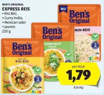 Hofer Ben's original express reis Angebot