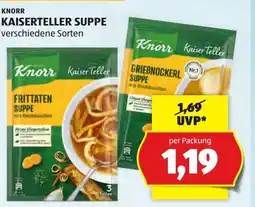 Hofer Knorr Kaiserteller Suppe Angebot