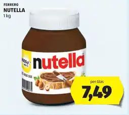 Hofer Ferrero Nutella Angebot