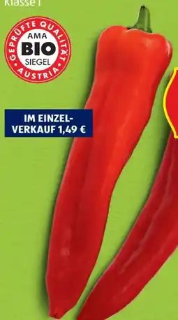 Hofer Zurück zum Ursprung Bio-Spitzpaprika Angebot