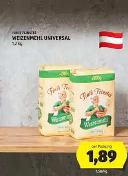 Hofer Fini's feinstes weizenmehl universal Angebot