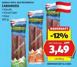 Hofer Cabanossi Angebot
