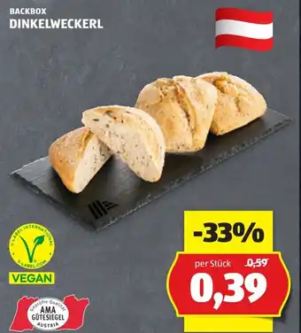 Hofer Back box dinkelweckerl Angebot