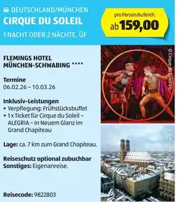 Hofer Deutschland münchen cirque du soleil Angebot