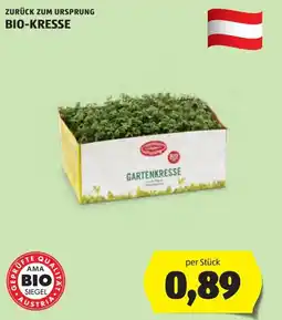 Hofer Zurück zum ursprung bio-kresse Angebot