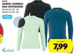 Hofer Crane damen herren rad unterhemd Angebot