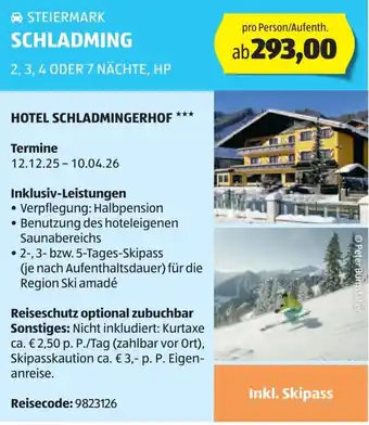 Hofer Steiermark Schladming Angebot