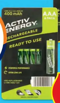 Hofer Activ Energy USB-C LI-ION Hochleistungs-Akku Angebot